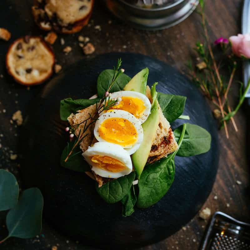 Photo of beautifuly arranged food